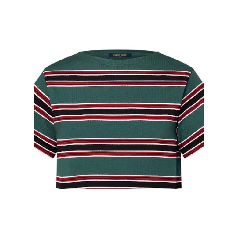 LOUIS VUITTON Graphic Stripes Knit Top-1