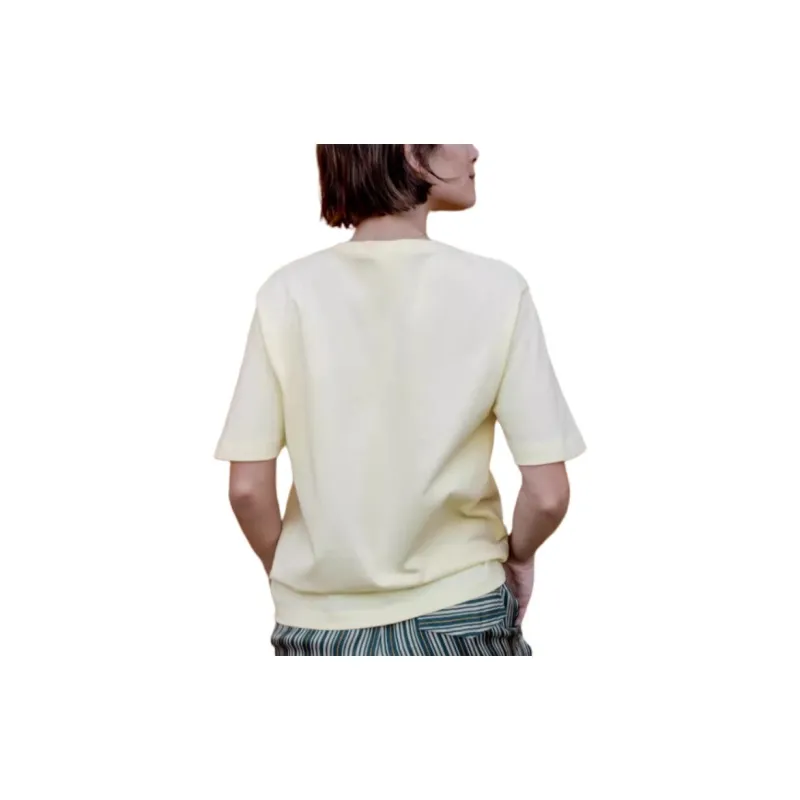 ZARA T Shirts Women's Yellow-3