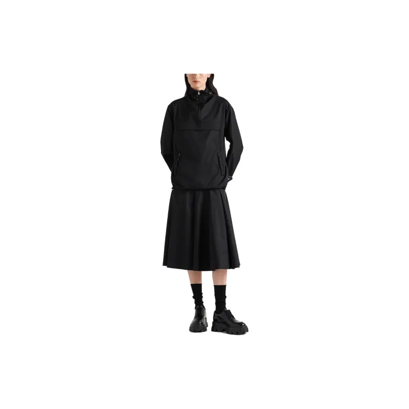 PRADA Re Nylon Blouson Jacket Jackets Coats Women's Black-1