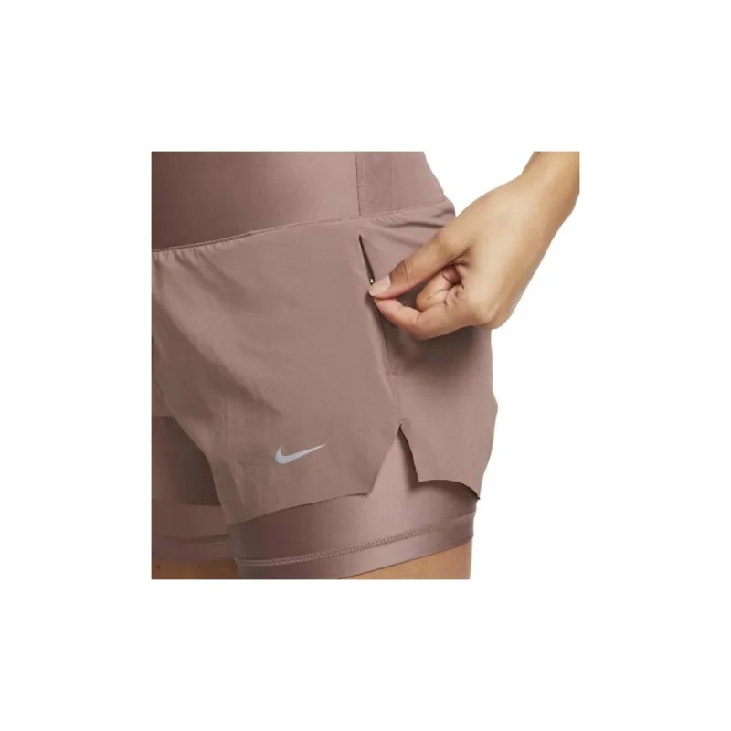 Nike Dri-FIT Swift Women's Mid-Rise 3" 2-in-1 Running Shorts With Pockets-4