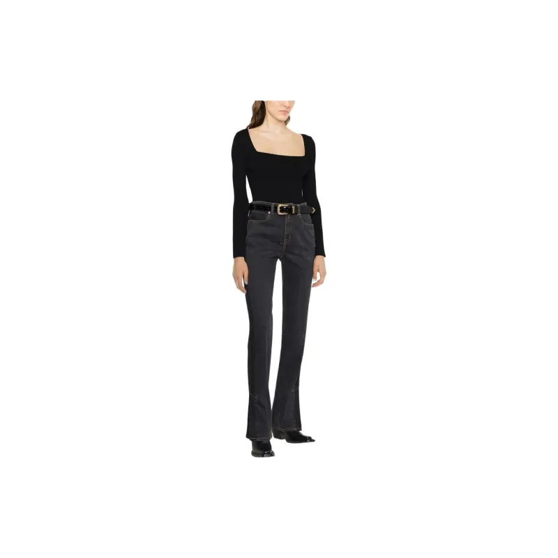 Alexander McQueen Slim Fit Bootcut Jeans-1
