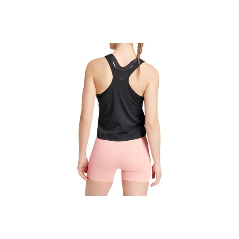Adidas POWER REVERSIBLE 3-STRIPES TIGHT FIT TANK TOP Sport Vests Women's Black-1
