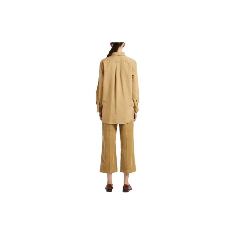 Polo Ralph Lauren Wide Leg Cropped Corduroy Trousers-7