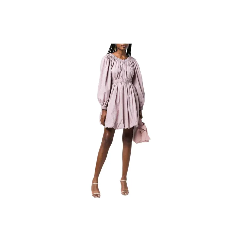 Ulla Johnson Long-Sleeved Dresses Women's Lavender Purple-1