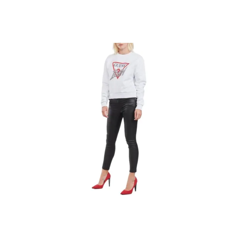 GUESS Sweatshirts Women's White-2