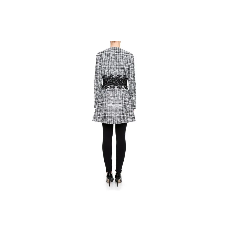 Moncler SS21 Coats Women's Black/White-2