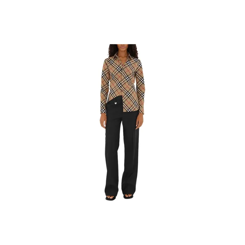 Burberry Long Sleeved Checked Shirt-2