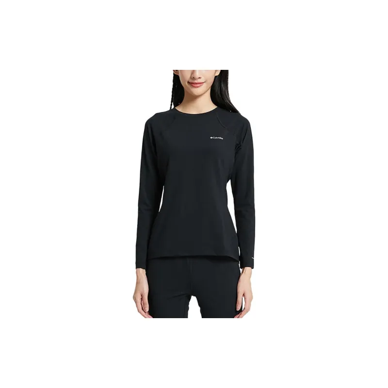 Columbia Raglan Sleeve T Shirt Women's Black-3