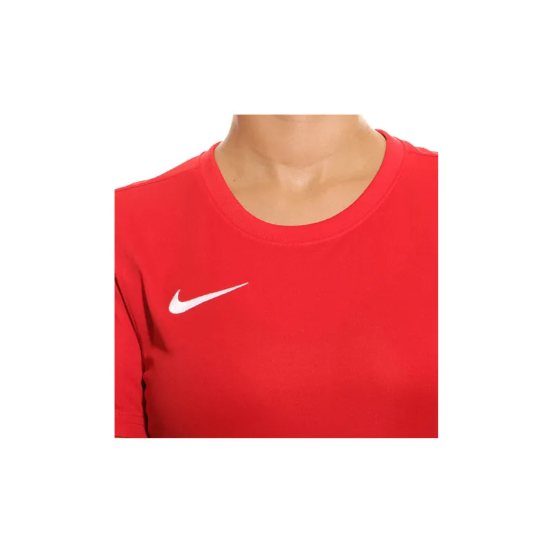 Nike Dri Fit T Shirts Women's Red-4