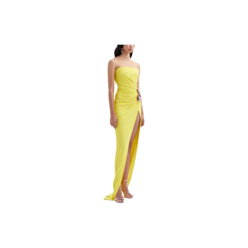 Oscar De La Renta Floral-appliqué Gown-3