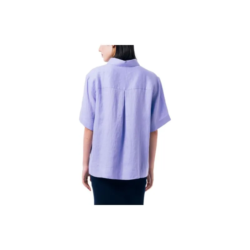 LACOSTE Shirt Women's Light Purple-3