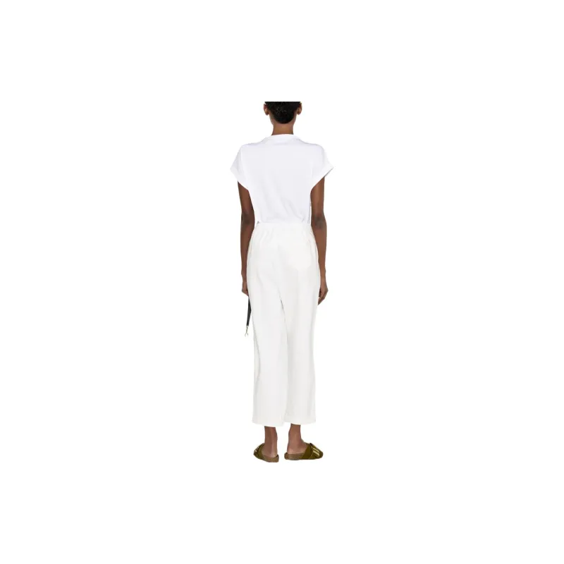 BALMAIN Knitted Sweatpants Women's White-2