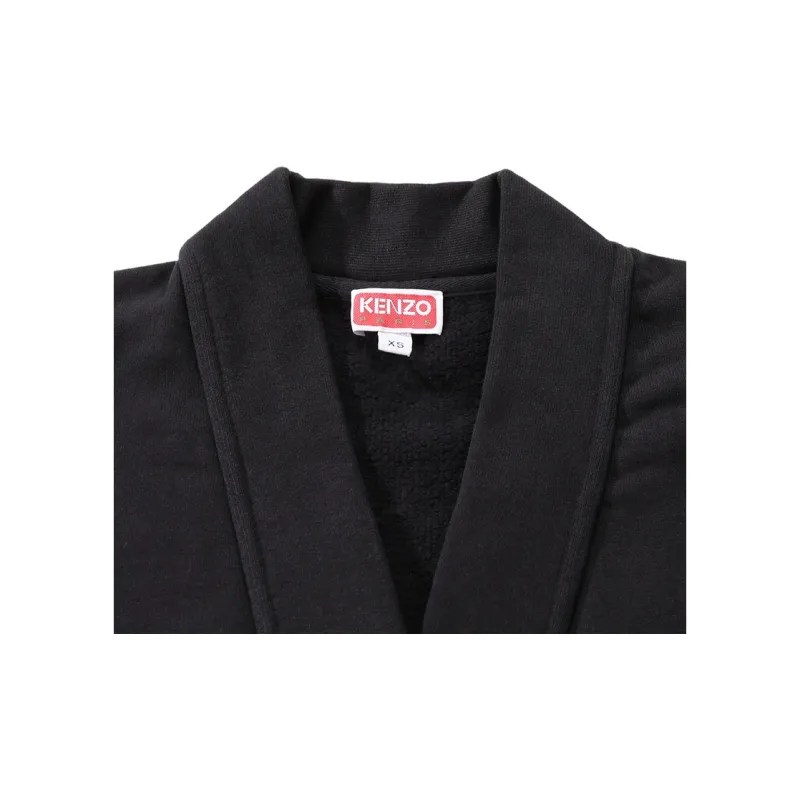 KENZO Logo print Cotton blend Cardigan-4