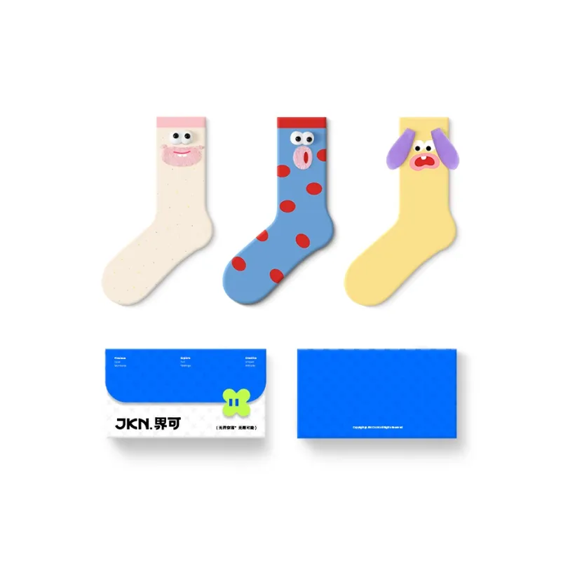 JKN Unisex Mid Calf Socks-3