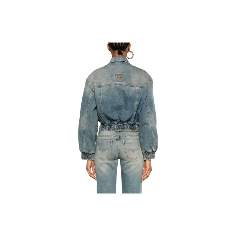 Blumarine Denim Jacket Women's Blue-2