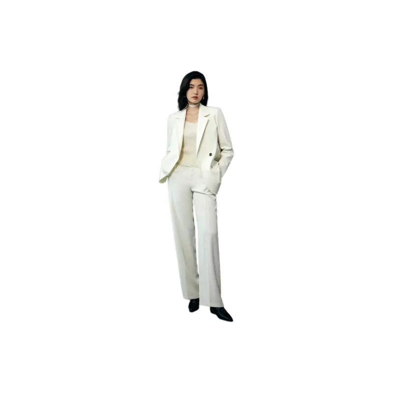 TKY SHOP Business Suit Women's Moon White-1