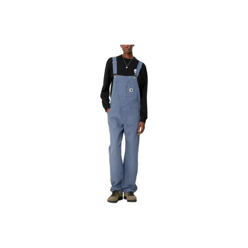Carhartt WIP SS24 W' Bib Overall Straight Overalls Women's Blue-2