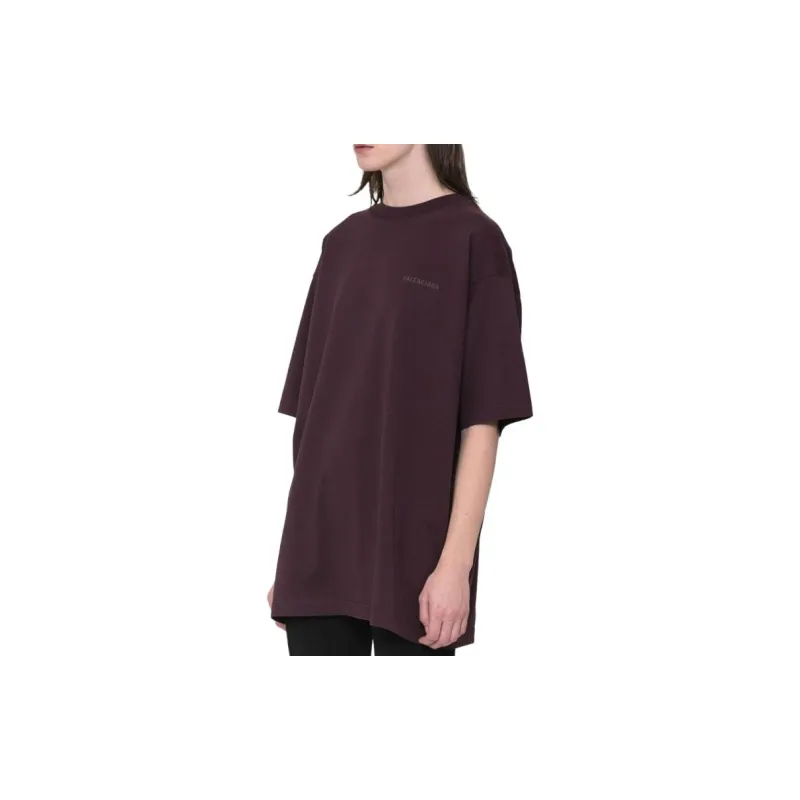 Balenciaga T-Shirts Women's Purple-4