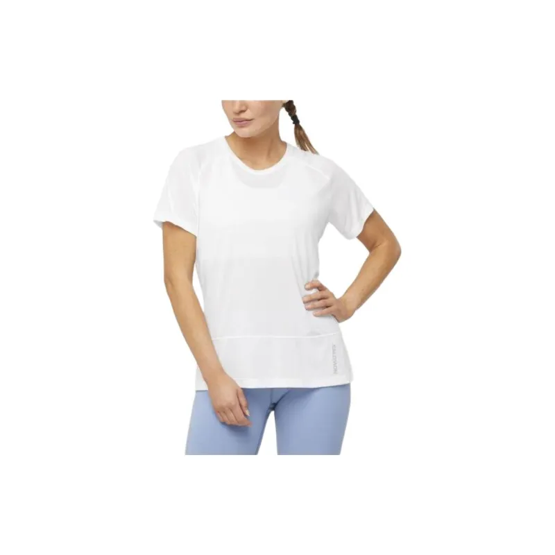 SALOMON Cross T-Shirts Women's White-1