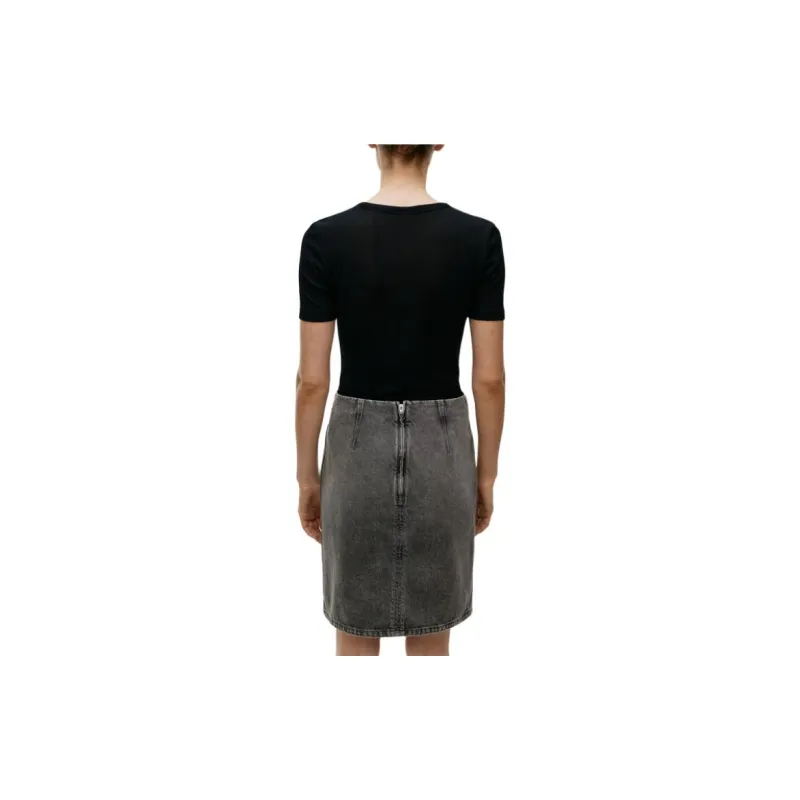 ARKET Denim Short Skirts Women's Washed Gray-3
