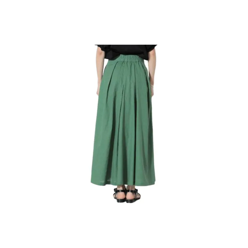 Beams Casual Long Skirt Women's-11
