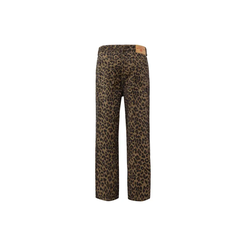 Paddy Julia Jeans Unisex Leopard Print-1