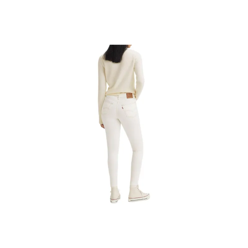 Levis Jeans Women's White-2