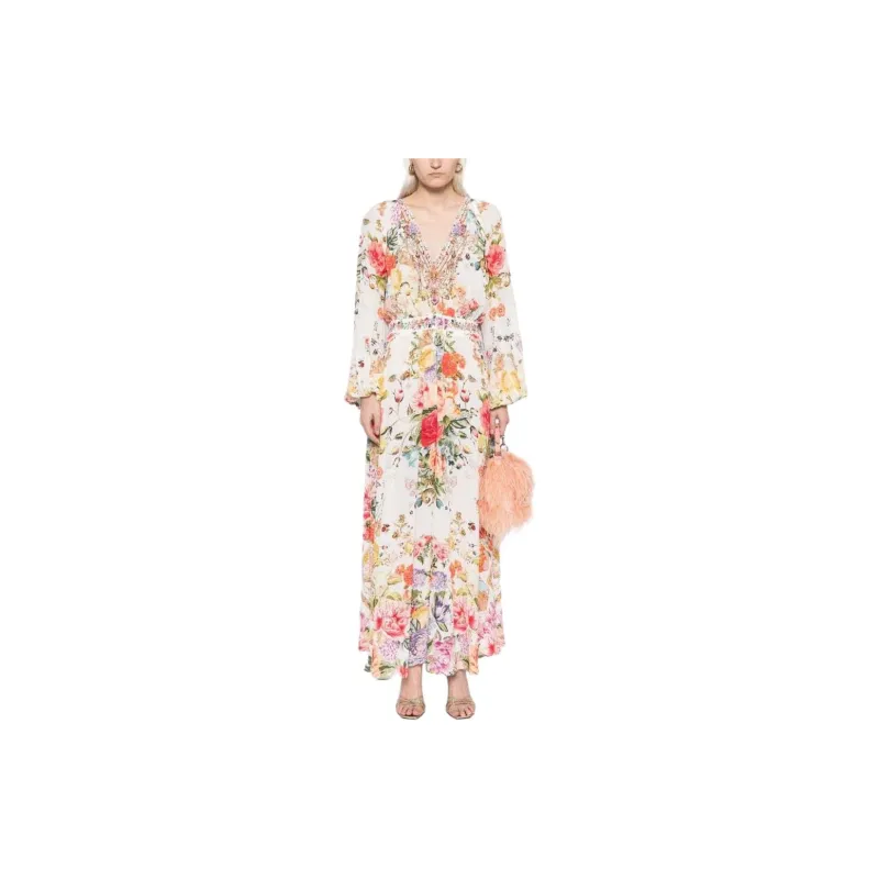 Camilla Raglan Floral print Maxi Dress-1