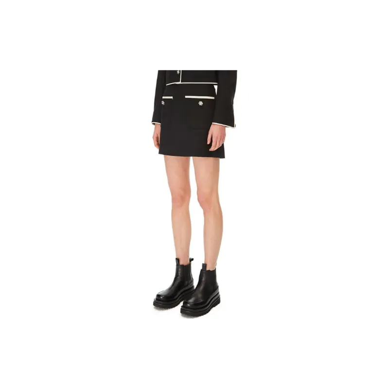 IMMI Casual Short Skirts Women's Black-3