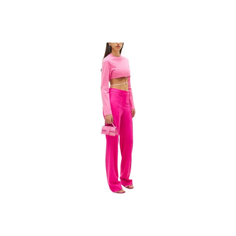 Jacquemus Crop Tops Women's Pink-3