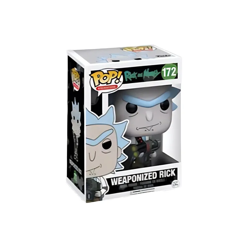 Funko Pop! Animation Rick & Morty Weaponized Rick Closed Mouth Figure #172-1