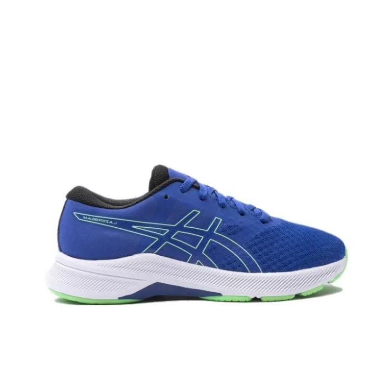 Asics Wear Resistant Low Top Kids' Training Shoes Blue Teenagers-1