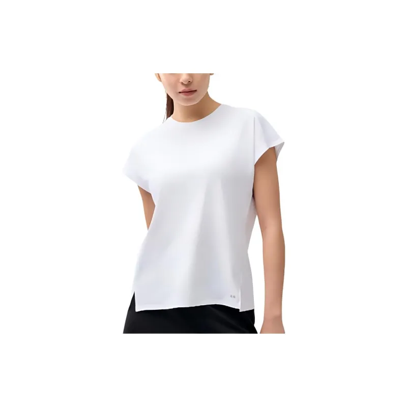 UNIQLO x RUIDIANYUNDONGYUAN LIANMINGXILIE T-Shirt Women's White-2