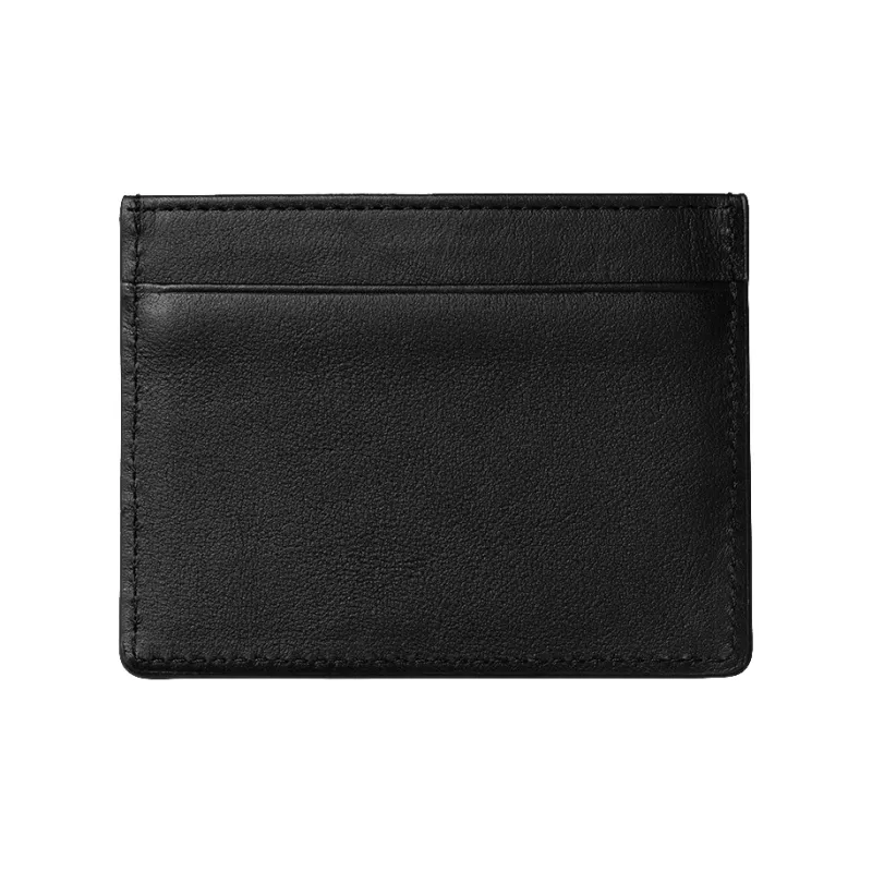 Carhartt WIP Cow Leather Card Holder Regular Unisex Black-1