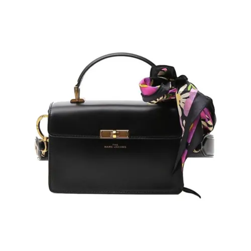 MARC JACOBS Leather One Shoulder Handbags Small Size Women's Black