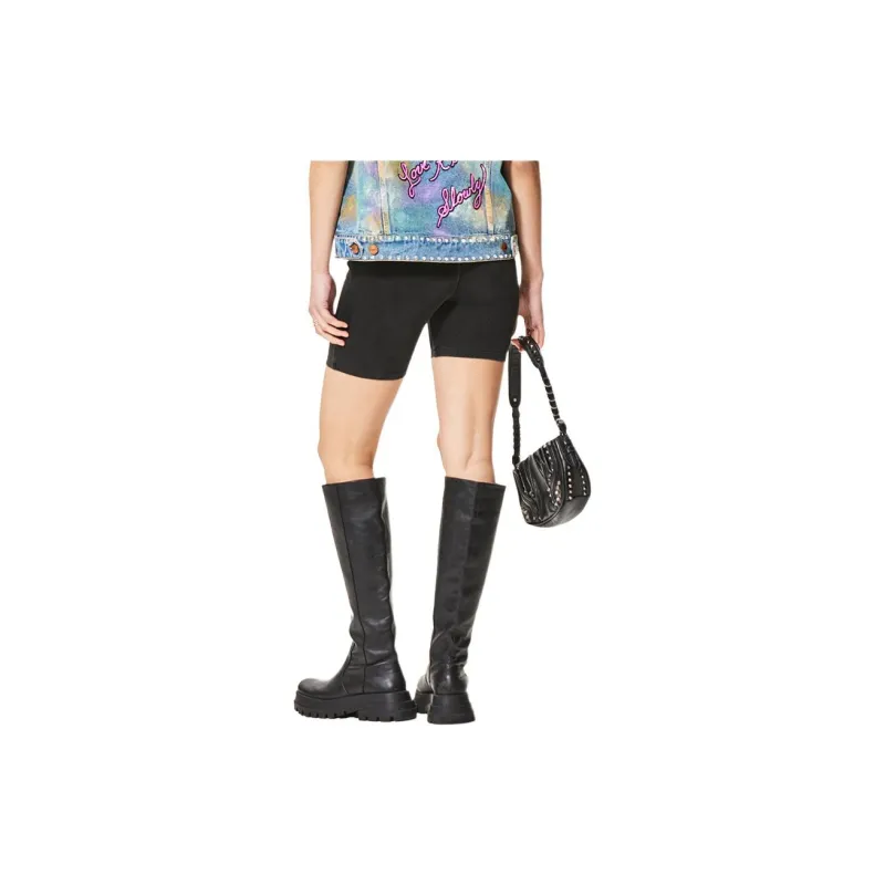Ed Hardy SS24 Denim Shorts Women's Black-3