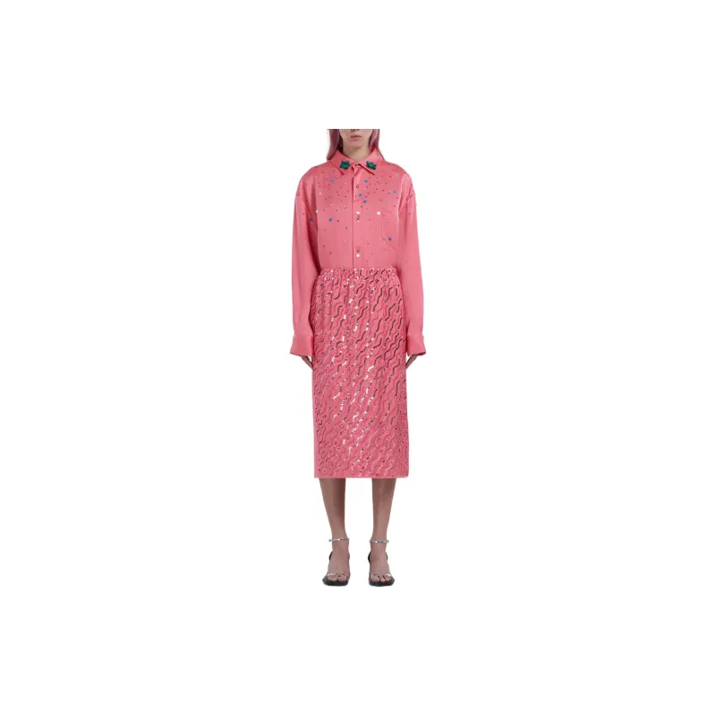 MARNI Sequin Embellished Midi Skirt-2