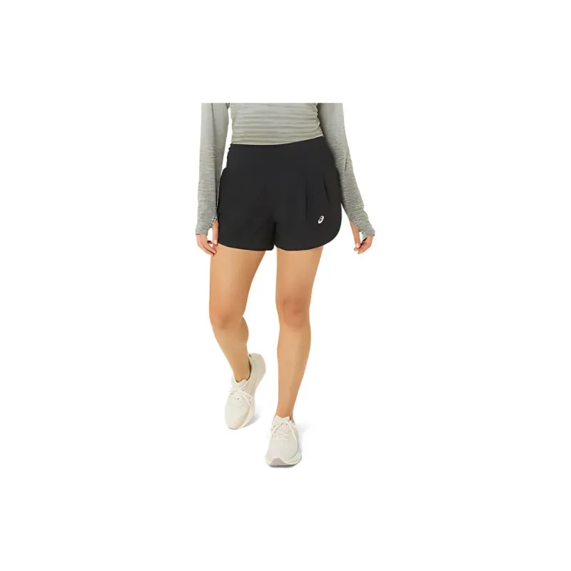Asics ROAD Sports Shorts Women's Black-2