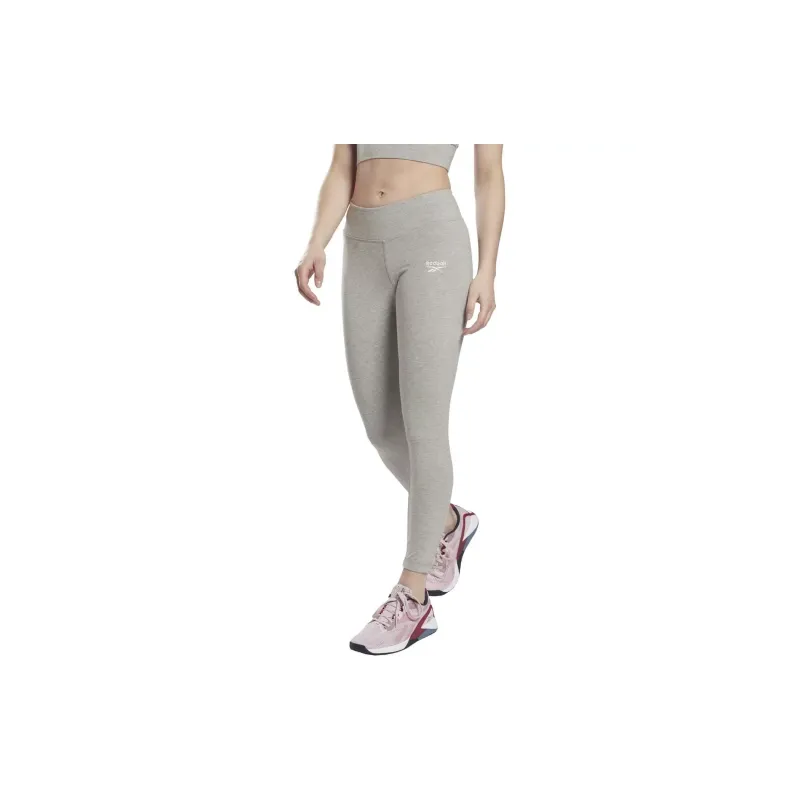 Reebok RI COTTON LEGGING Leggings Women's Gray-4