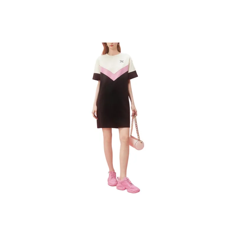 JUZI Short-Sleeved Dresses Women's Black-2