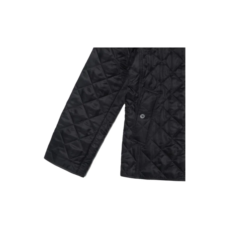 Burberry Women's Diamond Quilted Jacket Black-4