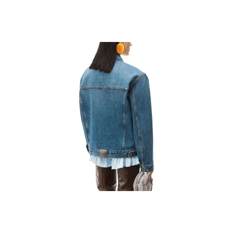 Alexander Wang Denim Jackets Women's Blue-3