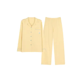 PBENO PD Pajama Set Women's Egg Yellow