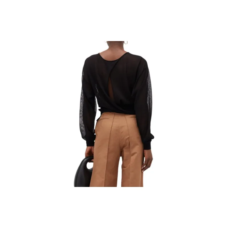 Lemaire Regular T Shirt Women's Black-7