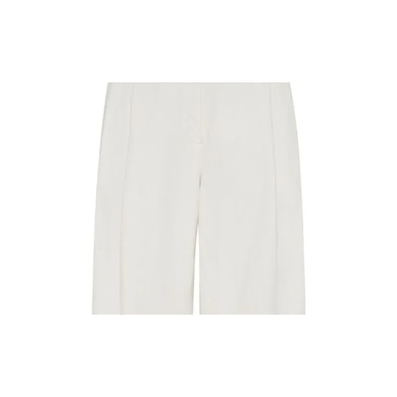 Brunello Cucinelli High Waist Straight Leg Pants-3