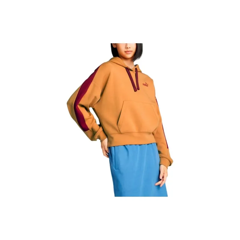 PUMA CORE HERITAGE Sweatshirt Women's Caramel Latte-2