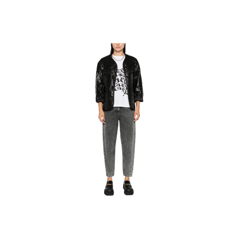 R13 Shimmer Textured Button Up Jacket-1
