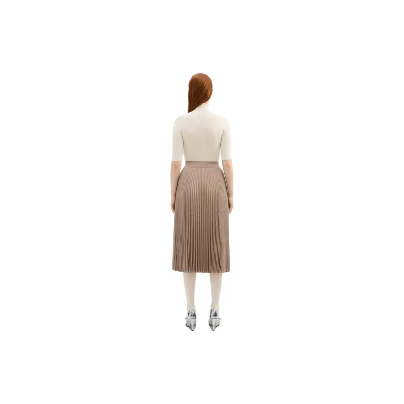 THEORY Casual Long Skirts Women's Camel-2