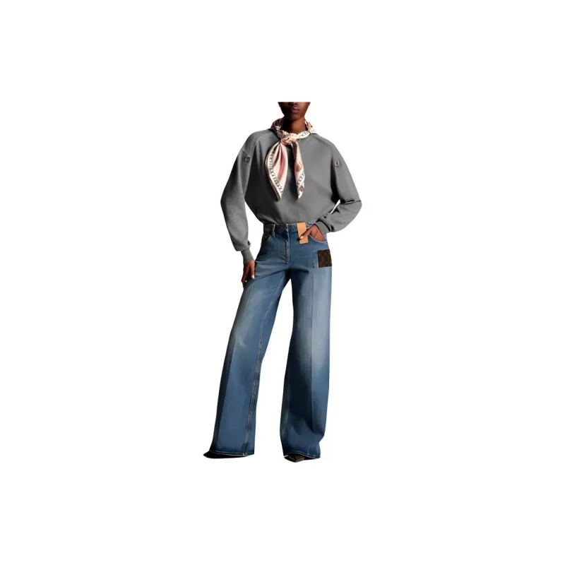 LOUIS VUITTON Jeans Women's Blue-1