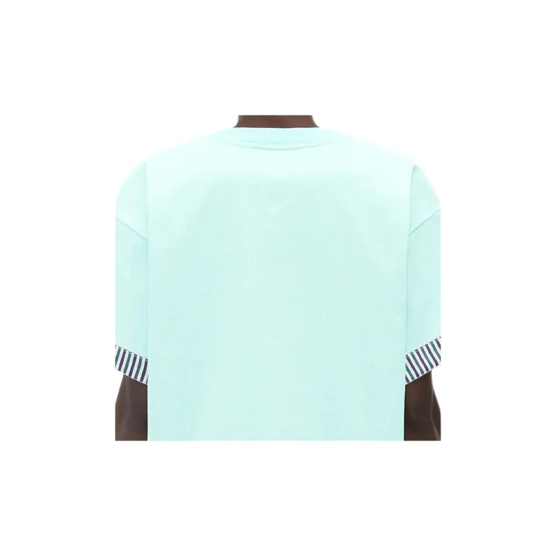 Bottega Veneta SS24 T-Shirt Women's Light Green Turquoise Stone Color-6